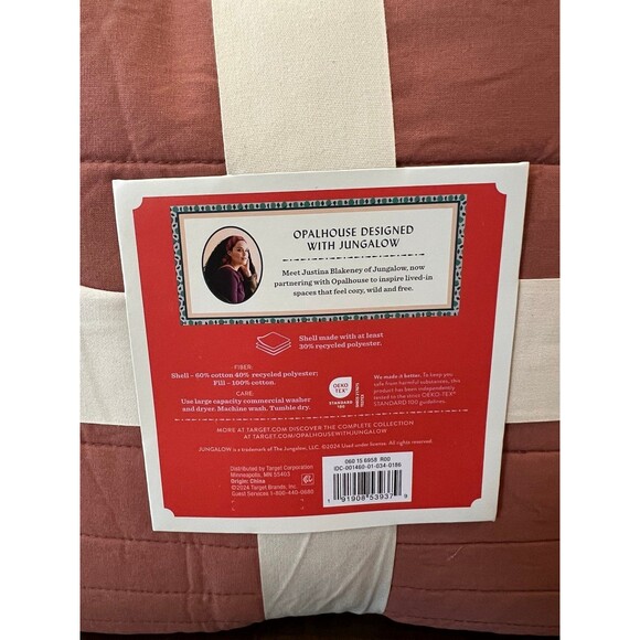 Twin/Twin XL Scalloped Edge Quilt – Light Terracotta – Brand New - Picture 5 of 7